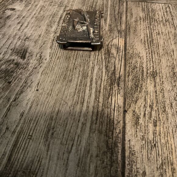 Vintage WALT DISNEY'S OFFICIAL DAVY CROCKETT BOY'S BRASS Belt Buckle - Picture 5 of 6